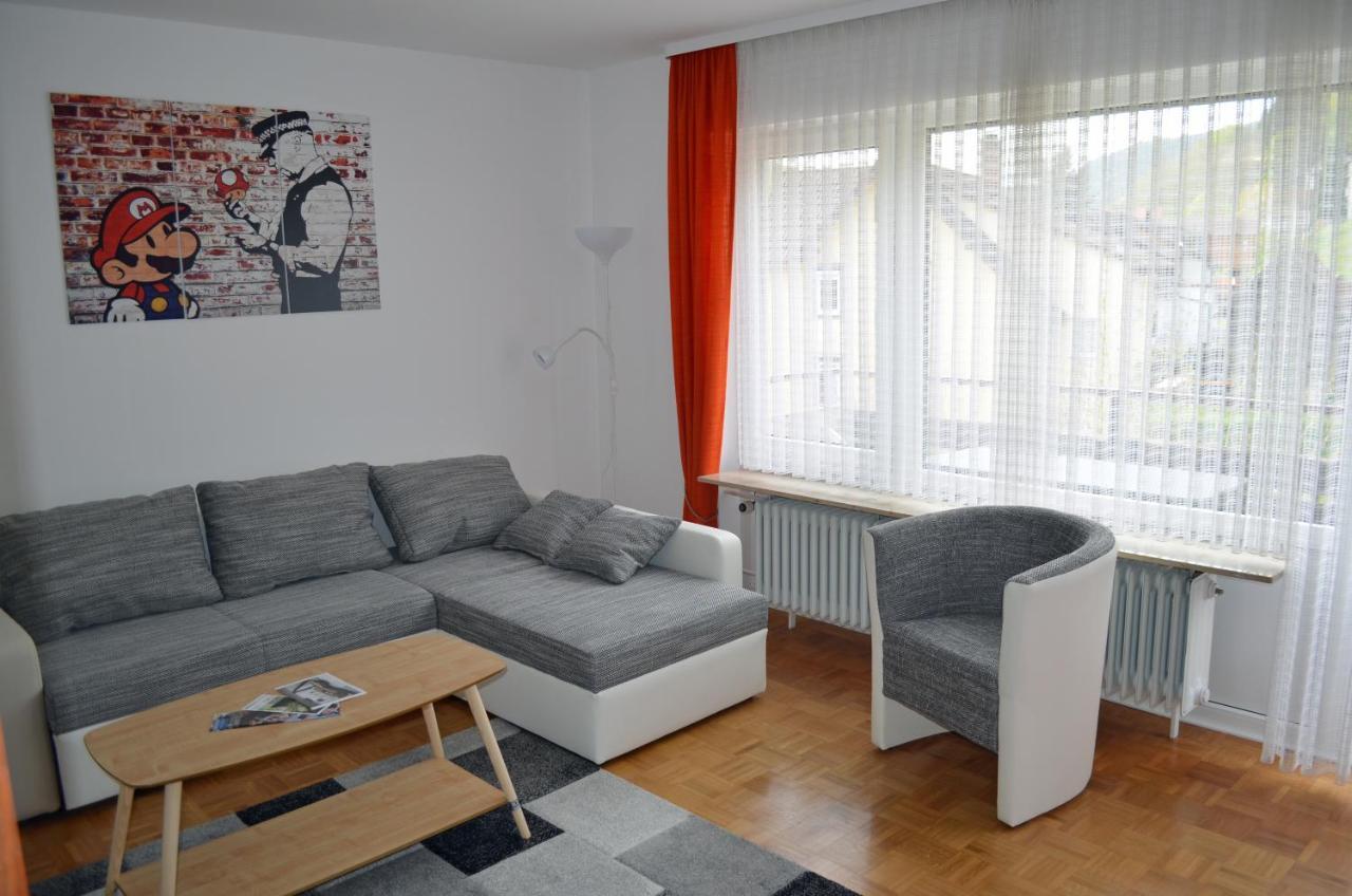 Ferienwohnung Am Kurpark Bad Wildbad Bagian luar foto